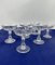 Olivier Cristalleries Champagne Glasses from Val Saint Lambert, 1900, Set of 6 1