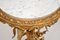 Tavolino antico in legno dorato, Francia, 1820, Immagine 5