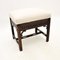 Antique Chippendale Style Piano Stool, 1890, Image 1