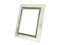 Large Vintage Nickel-Plated Picture Frames in Brass and Glass, 1950s, Set of 2 15