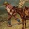 Don Quixote and Sancho Panza, 1950, Oil Painting, Framed, Image 9