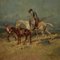 Don Quixote and Sancho Panza, 1950, Oil Painting, Framed 2