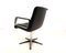 Wilkhahn Leather Conference Chair from Delta Design, 1960s 3