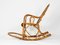 Rocking Chair en Rush et Rotin, Italie, 1960s 7