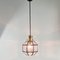Mid-Century Octagonal Iron & Clear Glass Ceiling Lights from Limburg, Germany, 1960s, Set of 2 8