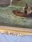 Vue de Venise, La Dogana, Huile sur Toile, 19ème Siècle, Encadrée 11