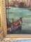 View of Venice, La Dogana, Oil on Canvas, 19th Century, Framed 19
