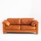 Drei-Sitzer Sofa Modell Ds-17/123 aus cognacfarbenem Leder von de Sede, Schweiz 1