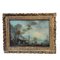 Pescadores, siglo XVIII, óleo sobre lienzo, enmarcado, Imagen 1