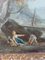 Fishermen, 18th Century, Oil on Canvas, Framed 14