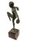 Art Deco Figurine of Dancing Woman with Cymbals by Fayral for Verrier, 1920s 4