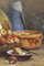 Cécile Bougourd, Natura morta con mele rosse e coltello, Olio su tela, Fine XIX secolo, Con cornice, Immagine 8