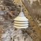 Small Pendant Light in White Lacquered Metal, 1980s 6