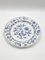 Assiette Antique en Porcelaine avec Motifs en Oignons de Meissen Teichert, 1890 11