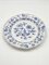 Antique Porcelain Plate with Onion Patterns from Meissen Teichert, 1890, Image 1