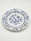 Assiette Antique en Porcelaine avec Motifs en Oignons de Meissen Teichert, 1890 1