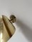 Vintage Adjustable Wall Lamp in Brass, 1970, Image 2