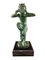 Art Deco Figurine of a Faun Playing the Flute by Max Le Verrier, 1930s 1
