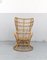 Rattan Conte Biancamano Chair by Gio Ponti, 1950s, Image 7