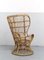 Conte Biancamano Stuhl aus Rattan von Gio Ponti, 1950er 8