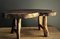 Tavolino da caffè vintage a forma di tronco d'albero, Immagine 2