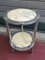 French Round Marble Top Side Table, 1970s, Image 1