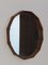 Italian Mirror in Walnut Wood Design from Dino Cavalli, 1960s, Image 2