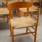 J39 Dining Chairs in Beech by Børge Mogensen for FDB, 1950s, Set of 6, Image 8