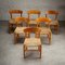 J39 Dining Chairs in Beech by Børge Mogensen for FDB, 1950s, Set of 6, Image 2