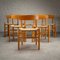 J39 Dining Chairs in Beech by Børge Mogensen for FDB, 1950s, Set of 6 4