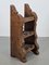 Vintage Japandi Oak Brutalist Wine Rack, 1950s 5