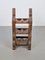 Vintage Japandi Oak Brutalist Wine Rack, 1950s 8