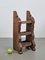 Vintage Japandi Oak Brutalist Wine Rack, 1950s 4