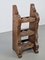 Vintage Japandi Oak Brutalist Wine Rack, 1950s 6