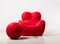 Juego de sillón Big Mama con otomana de Gaetano Pesce para B&B Italia, años 2000, Imagen 2