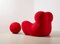 Juego de sillón Big Mama con otomana de Gaetano Pesce para B&B Italia, años 2000, Imagen 4