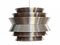 Trava Pendant Light in Brushed Aluminum by Carl Thore for Granhaga Metallindustri, Sweden, 1960s, Image 1