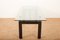 LC 6 Tisch mit Gestell aus mattschwarz lackiertem Stahl, Tischplatte aus geripptem Glas 4