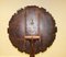 Chippendale Tilt Top Tea Table with Pie Crust Edge in Brown 18