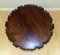 Chippendale Tilt Top Tea Table with Pie Crust Edge in Brown 3