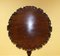 Chippendale Tilt Top Tea Table with Pie Crust Edge in Brown 2