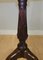 Chippendale Tilt Top Tea Table with Pie Crust Edge in Brown 16