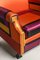Butaca italiana de seda multicolor, años 60, Imagen 2