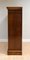 Bradley Burr Yew Wood Low Open Bookcase with Adjustable Shelves 8