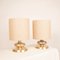 Gold Edition 24K C-363 Table Lamps, Italy, 1970s, Set of 2 3