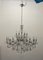 Grand Lustre Maria Teresa en Cristal avec 24 Lampes, 1960s 1