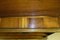 Vintage Yew Wood Open Dwarf Library Bookcase with Drawers 13