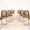Giuseppe Terragni zugeschriebene Bauhaus Stühle für Columbus, 1950er, 6er Set 5