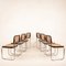 Giuseppe Terragni zugeschriebene Bauhaus Stühle für Columbus, 1950er, 6er Set 3