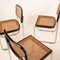 Giuseppe Terragni zugeschriebene Bauhaus Stühle für Columbus, 1950er, 6er Set 9